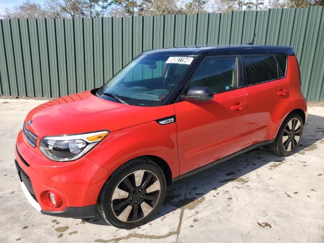 KIA SOUL + 2019 with VIN KNDJP3A56K7646214 - Photo from auction