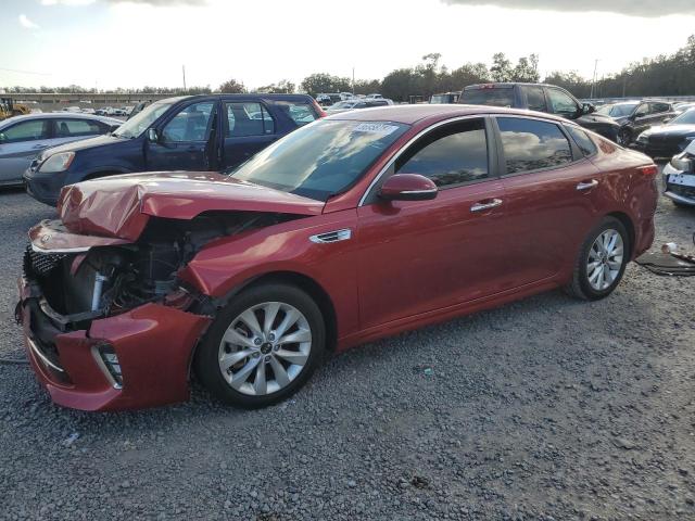 KIA OPTIMA LX 2018 with VIN 5XXGT4L32JG200865 - Photo from auction