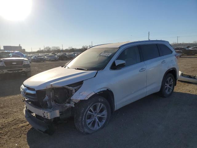 TOYOTA HIGHLANDER 2015 with VIN 5TDJKRFH9FS162733 - Photo from auction
