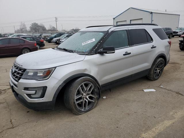 FORD EXPLORER S 2017 with VIN 1FM5K8GT9HGD88987 - Photo from auction