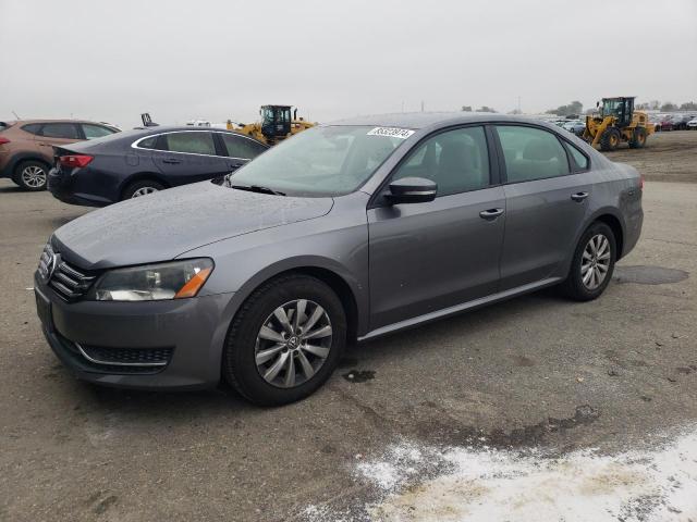 VOLKSWAGEN PASSAT S 2013 with VIN 1VWAP7A39DC012568 - Photo from auction