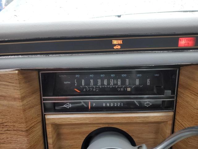 Photo 9 from auction – 1982 CADILLAC DEVILLE with VIN 1G6AD4784C9209885