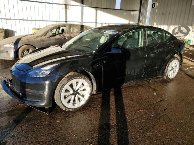 TESLA MODEL 3 2022 with VIN 5YJ3E1EAXNF371679 - Photo from auction