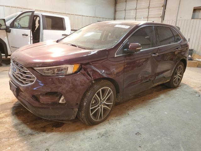 FORD EDGE TITAN 2019 with VIN 2FMPK3K9XKBC72431 - Photo from auction