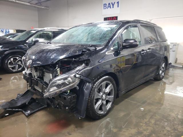 TOYOTA SIENNA SE 2017 with VIN 5TDXZ3DC8HS897880 - Photo from auction