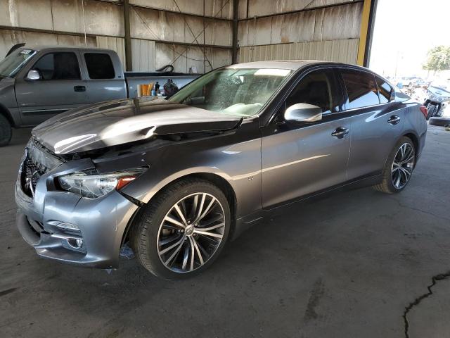 INFINITI Q50 BASE 2014 with VIN JN1BV7AR5EM701314 - Photo from auction