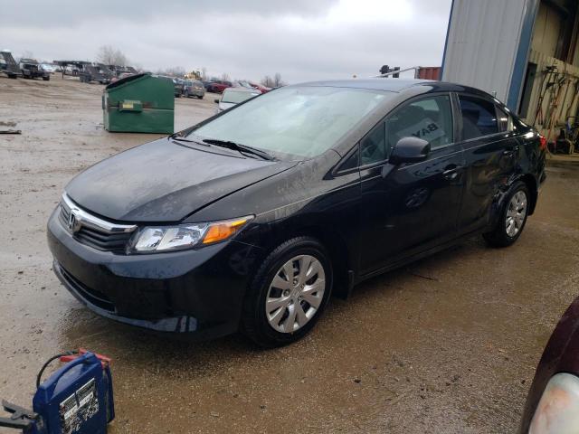 HONDA CIVIC LX 2012 with VIN 19XFB2F58CE069680 - Photo from auction