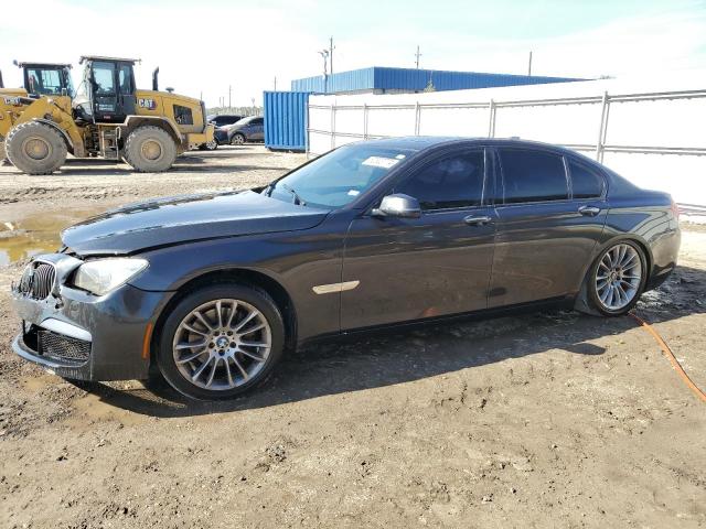 BMW 740 I 2015 with VIN WBAYA6C59FD827018 - Photo from auction