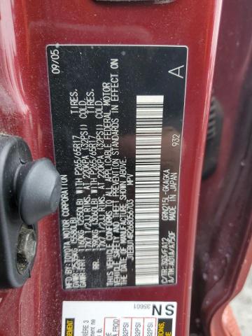 Photo 14 from auction – 2006 TOYOTA 4RUNNER SR with VIN JTEBU14R268056703