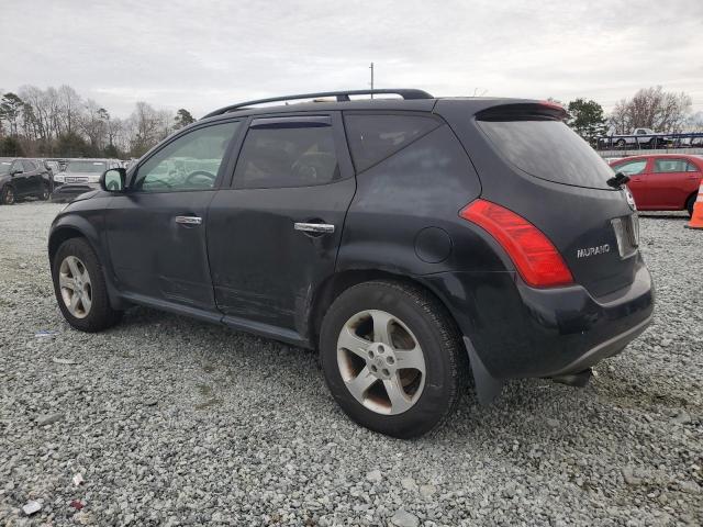 Photo 2 from auction – 2004 NISSAN MURANO SL with VIN JN8AZ08W04W309512