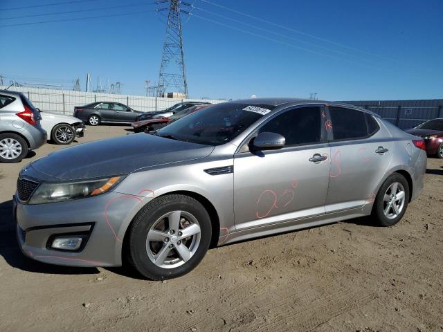 KIA OPTIMA LX 2014 with VIN 5XXGM4A74EG305318 - Photo from auction