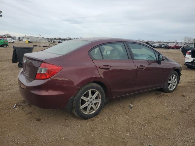 Photo 3 from auction – 2012 HONDA CIVIC LX with VIN 19XFB2F52CE094929