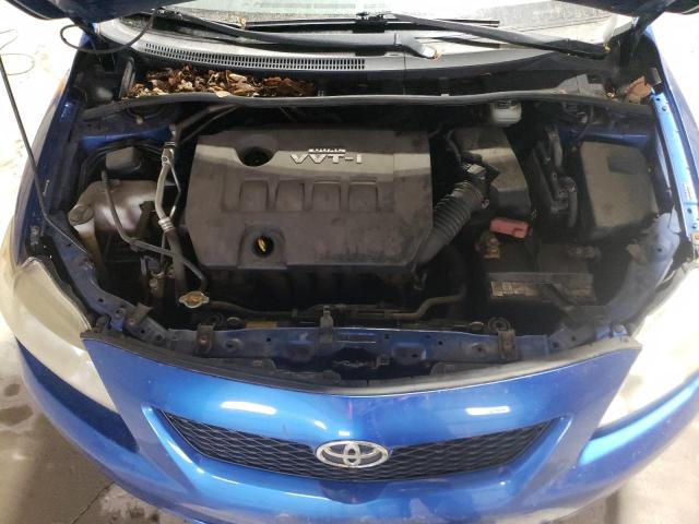 Photo 11 from auction – 2009 TOYOTA COROLLA BA with VIN JTDBL40E599036360