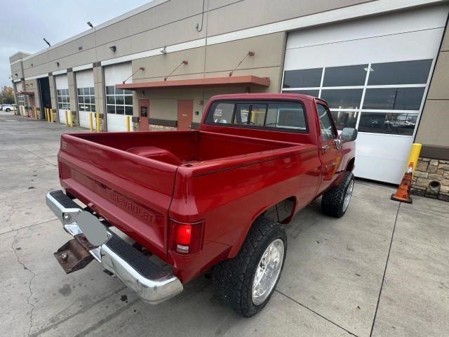 Photo 4 from auction – 1985 CHEVROLET C10 with VIN 1GCDC14H4FF428755