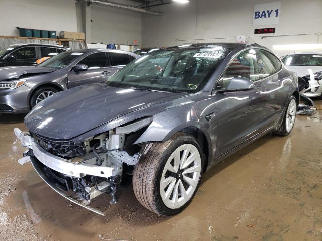 TESLA MODEL 3 2022 with VIN 5YJ3E1EB5NF317117 - Photo from auction