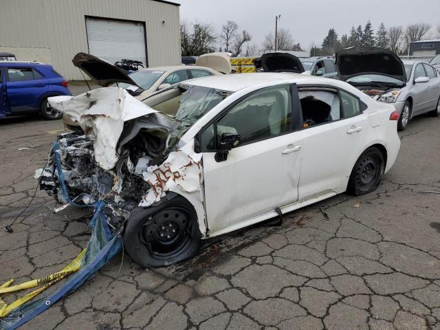 TOYOTA COROLLA LE 2021 with VIN JTDEPMAE7MJ160377 - Photo from auction