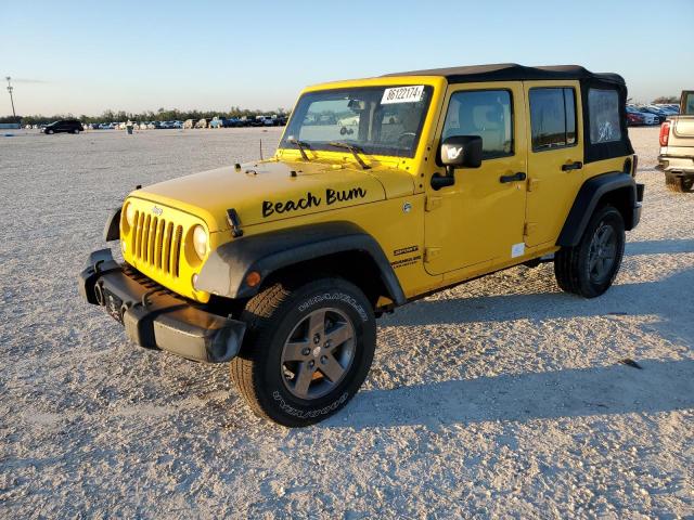 JEEP WRANGLER U 2015 with VIN 1C4BJWDG4FL670335 - Photo from auction