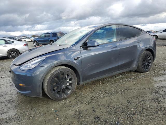 TESLA MODEL Y 2021 with VIN 5YJYGDEE6MF158778 - Photo from auction
