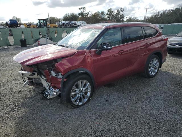 TOYOTA HIGHLANDER 2023 with VIN 5TDKDRAH7PS000610 - Photo from auction