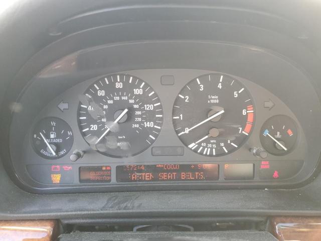 Photo 9 from auction – 2001 BMW 740 I AUTO with VIN WBAGG83461DN88498