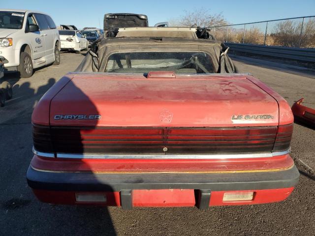 Photo 6 from auction – 1989 CHRYSLER LEBARON with VIN 1C3XJ45K0KG251502