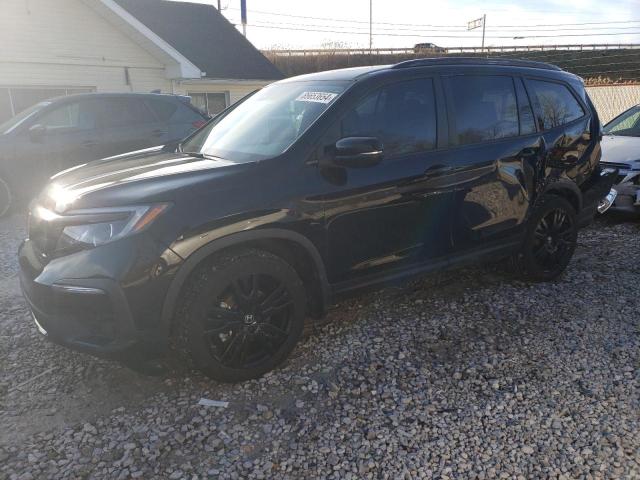 HONDA PILOT SE 2022 with VIN 5FNYF6H29NB043965 - Photo from auction