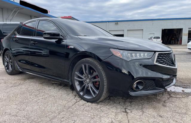 ACURA TLX TECH+A 2018 with VIN 19UUB3F64JA006325 - Photo from auction