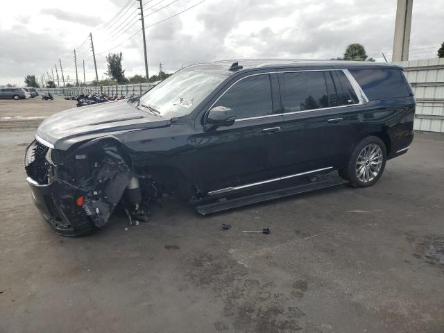 CADILLAC ESCALADE E 2021 with VIN 1GYS4LKL3MR252410 - Photo from auction
