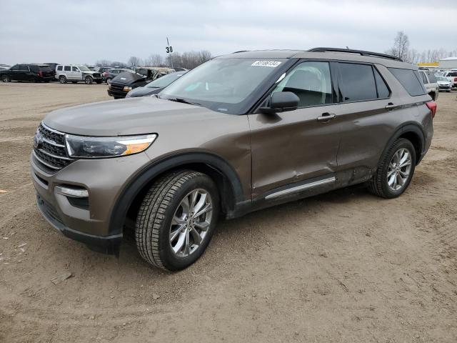 FORD EXPLORER X 2021 with VIN 1FMSK8DH0MGA70317 - Photo from auction