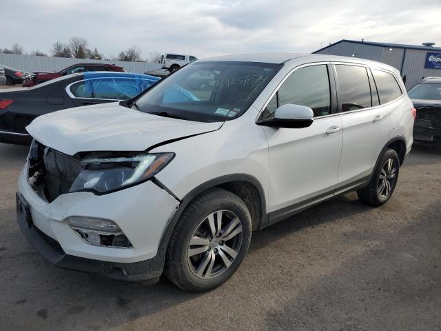 HONDA PILOT EX 2018 with VIN 5FNYF6H39JB009186 - Photo from auction