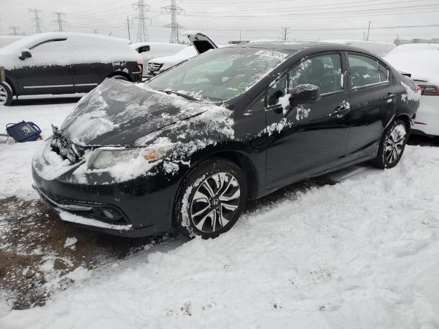 HONDA CIVIC EXL 2013 with VIN 19XFB2F90DE034779 - Photo from auction