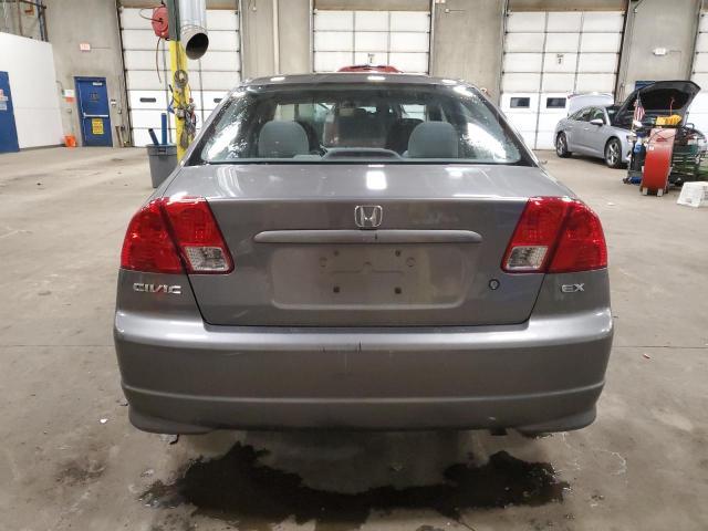 Photo 6 from auction – 2005 HONDA CIVIC EX with VIN 2HGES26805H518929