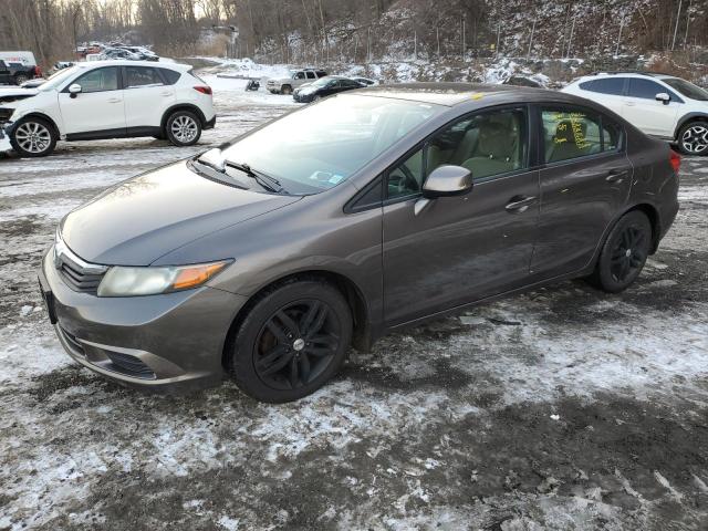 HONDA CIVIC EX 2012 with VIN 19XFB2F80CE301442 - Photo from auction