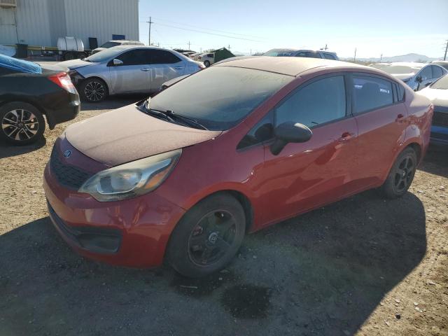KIA RIO LX 2013 with VIN KNADM4A35D6193770 - Photo from auction