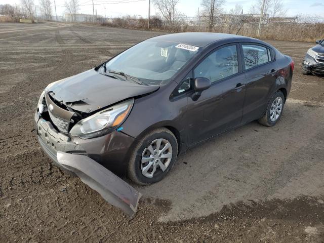 KIA RIO LX 2013 with VIN KNADM4A37D6248266 - Photo from auction