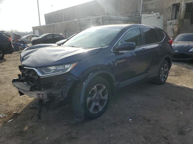 HONDA CR-V EX 2018 with VIN 7FARW2H5XJE007935 - Photo from auction