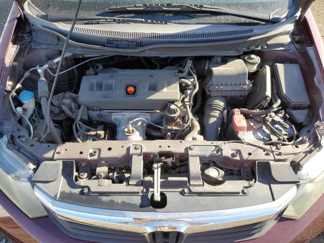 Photo 11 from auction – 2012 HONDA CIVIC EX with VIN 2HGFB2F83CH539386