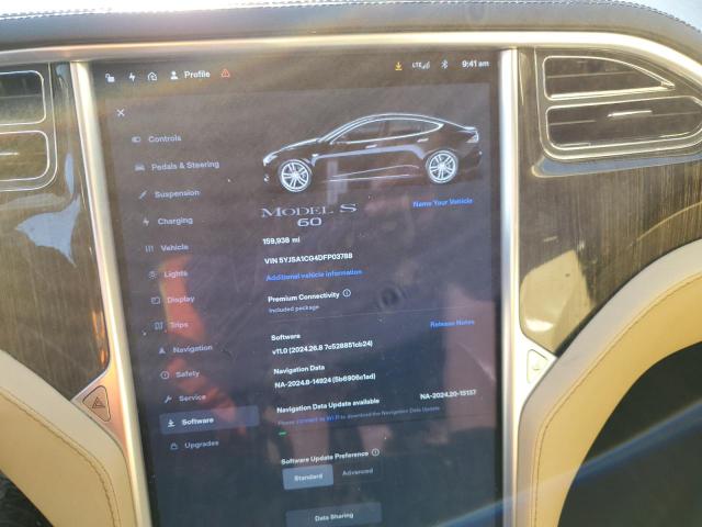 Photo 9 from auction – 2013 TESLA MODEL S with VIN 5YJSA1CG4DFP03788