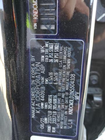 Photo 14 from auction – 2022 KIA NIRO LXS with VIN KNDCM3LD2N5504108