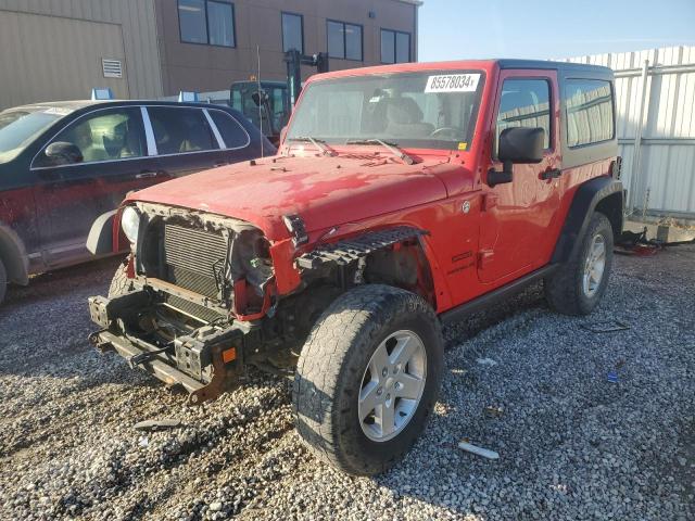 JEEP WRANGLER S 2015 with VIN 1C4AJWAG9FL588133 - Photo from auction