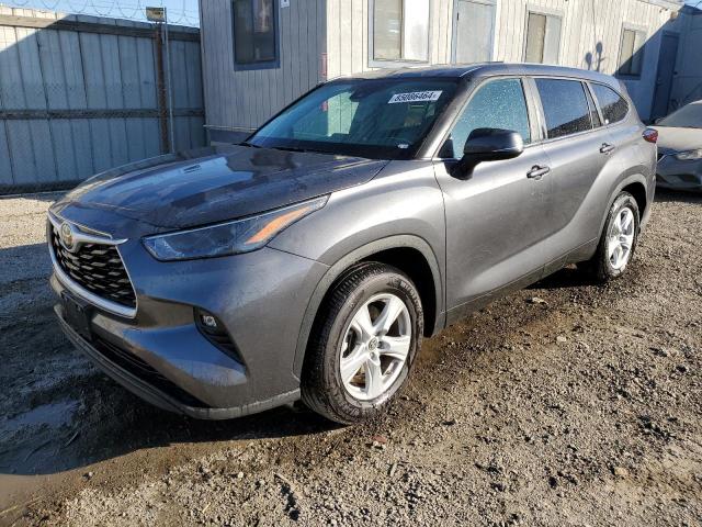 TOYOTA HIGHLANDER 2024 with VIN 5TDKDRAH9RS545582 - Photo from auction