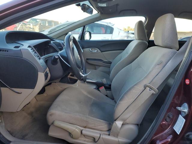 Photo 7 from auction – 2012 HONDA CIVIC LX with VIN 19XFB2F50CE027181