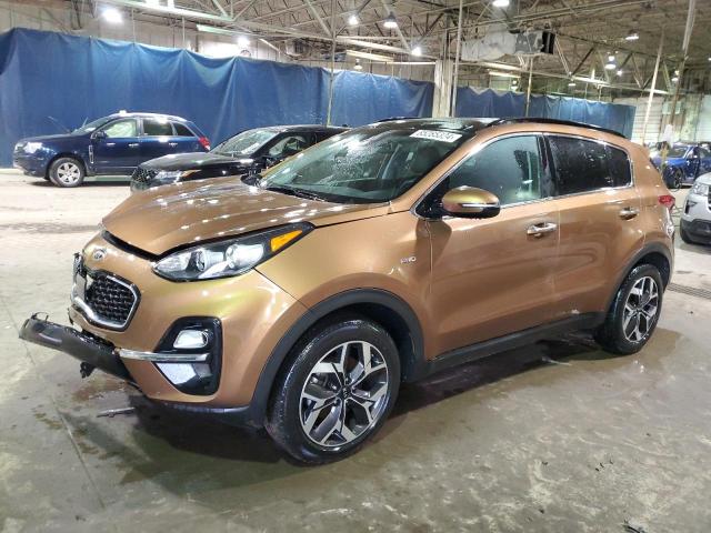 KIA SPORTAGE E 2021 with VIN KNDPNCAC3M7924763 - Photo from auction