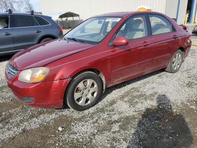KIA SPECTRA EX 2009 with VIN KNAFE221895601554 - Photo from auction