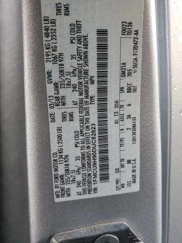 Photo 14 from auction – 2013 FORD ESCAPE SEL with VIN 1FMCU9H90DUC82823