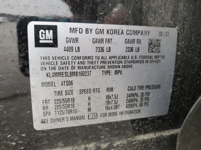 Photo 14 from auction – 2021 BUICK ENCORE GX with VIN KL4MMESL8MB160237