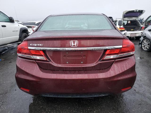 Photo 6 from auction – 2013 HONDA CIVIC LX with VIN 19XFB2F57DE252781