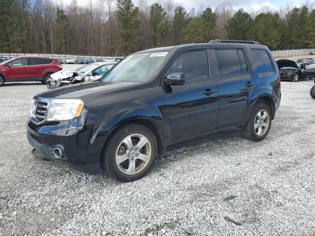 HONDA PILOT EXL 2013 with VIN 5FNYF3H52DB031907 - Photo from auction