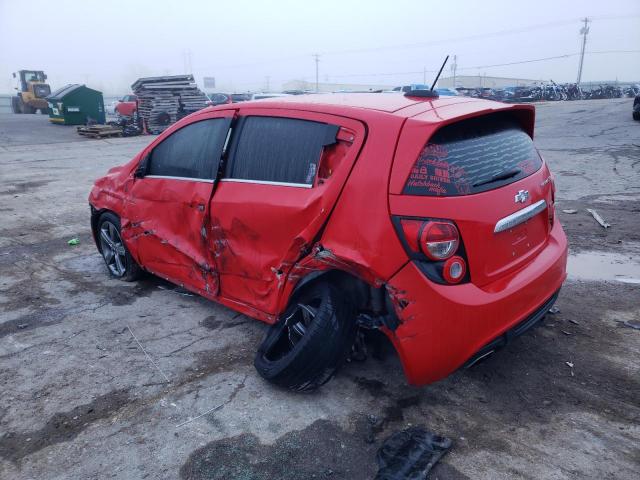 Photo 2 from auction – 2016 CHEVROLET SONIC RS with VIN 1G1JG6SB4G4144020