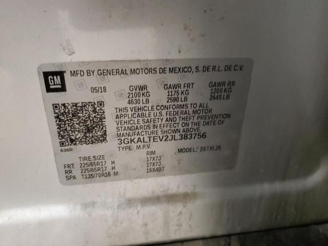 Photo 14 from auction – 2018 GMC TERRAIN SL with VIN 3GKALTEV2JL383756